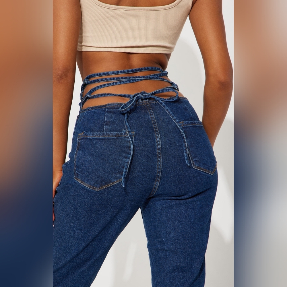 Tie 'Em Up Boyfriend Jeans